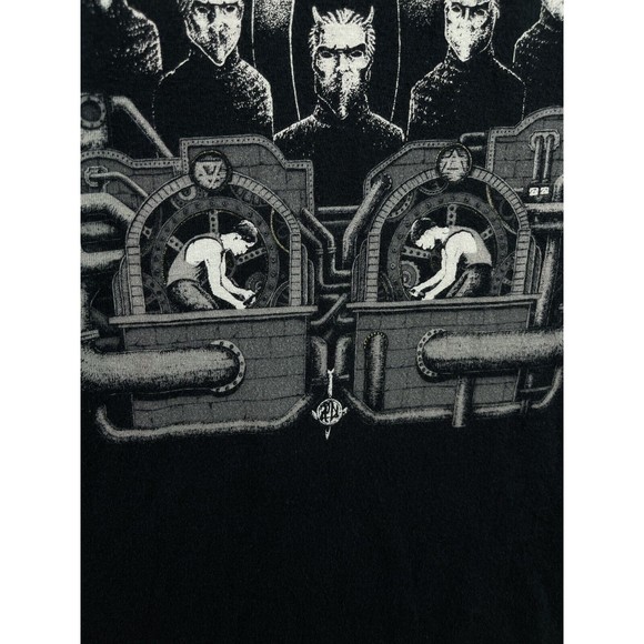 Ghost Band Papa Skull T-Shirt Men's Large Black Rock Absolute Cult England - Picture 3 of 7